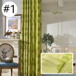 Zasłona Zaciemniająca Wykonana Na Wymiar Zasłona Nordic Flower Jacquard Do Salonu Sypialni