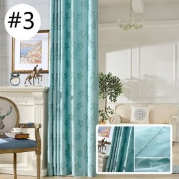 Zasłona Zaciemniająca Wykonana Na Wymiar Zasłona Nordic Flower Jacquard Do Salonu Sypialni