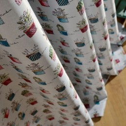 Nordic Blackout Curtain Zasłona Na Wymiar Zasłona Doniczkowa Z Nadrukiem Do Salonu I Sypialni