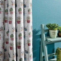Nordic Blackout Curtain Zasłona Na Wymiar Zasłona Doniczkowa Z Nadrukiem Do Salonu I Sypialni