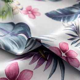Nordic Blackout Curtains Roślinny Nadruk Do Salonu Sypialni