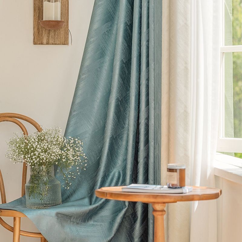 Nordic Blackout Curtain Zasłona Na Wymiar Wysoka Precyzja Żakard Do Sypialni Salonu