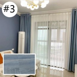 Nordic Blackout Curtain Zasłona Na Wymiar Wysoka Precyzja Żakard Do Sypialni Salonu