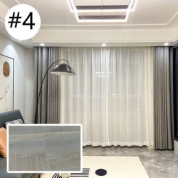 Nordic Blackout Curtain Zasłona Na Wymiar Wysoka Precyzja Żakard Do Sypialni Salonu