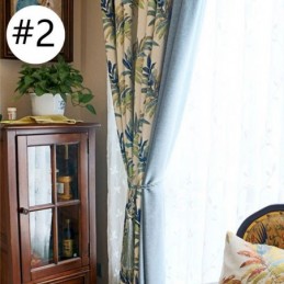 Nordic Jacquard Zasłona Wykonana Na Miarę Zaciemniająca Zasłona Okna Do Salonu Sypialni
