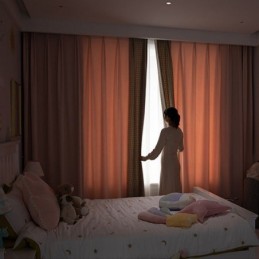 Nowoczesna Zasłona Szyta Na Miarę Zasłona W Pepitkę Zaciemniająca Do Salonu Sypialni