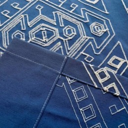 Nowoczesna Zasłona Zaciemniająca Max, Zasłona Na Wymiar, Haft Geometryczny, Sypialnia