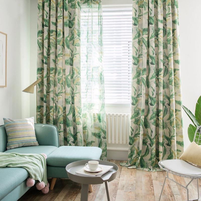 Zasłona American Rural Curtain Wykonana Na Wymiar, Sypialnia, Drukowana, Ekologiczna, Ochronna Tkanina