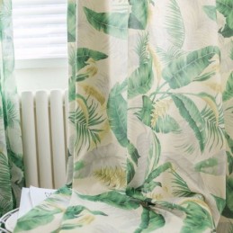 Zasłona American Rural Curtain Wykonana Na Wymiar, Sypialnia, Drukowana, Ekologiczna, Ochronna Tkanina