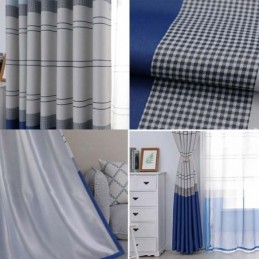 Zasłona Zaciemniająca Nordic Blackout Zasłona Na Wymiar W Paski Z Nadrukiem Do Sypialni