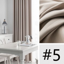 Nordic Striped Jacquard Curtain Zasłona Na Wymiar Zasłony Zaciemniające Do Salonu Sypialni