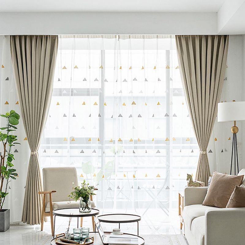 Kolorów Pure Color Fine Linen Sypialnia Salon Zacieniająca Izolacja Cieplna Zasłona Wykonana Na Wymiar