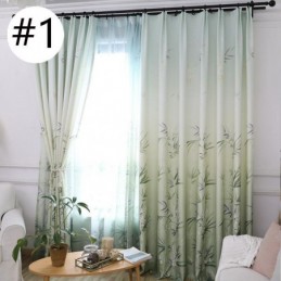 Zasłona Na Wymiar Zasłona Fresh Bamboo Printing Window